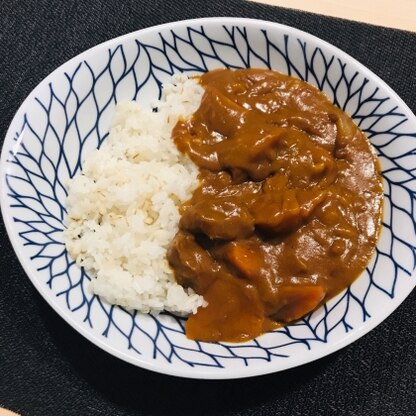 美味しくできました♡これまで何度やっても母が作ってくれたような美味しいカレーが作れなかったのですが、今回その味を再現できた気がします♪ごちそうさまでした(^^)